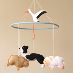 Gyermek forgó - a legelő állataival